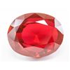 Image 1 : 36.30ct Oval Cut Blood Red Natural Ruby GGL