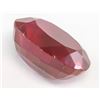Image 2 : 13.85ct Oval Cut Blood Red Natural Ruby GGL