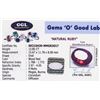 Image 4 : 13.85ct Oval Cut Blood Red Natural Ruby GGL