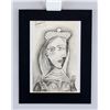 Image 2 : Spanish Graphite Portrait Signed Picasso 4.7.39