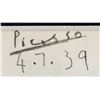 Image 4 : Spanish Graphite Portrait Signed Picasso 4.7.39