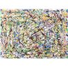 Image 1 : American Oil on Canvas Signed "JACKSON POLLOCK"