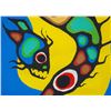 Image 4 : Canadian Acrylic Canvas Signed Norval Morrisseau
