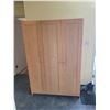 Image 1 : Storage Cabinet with various cleaning supplies