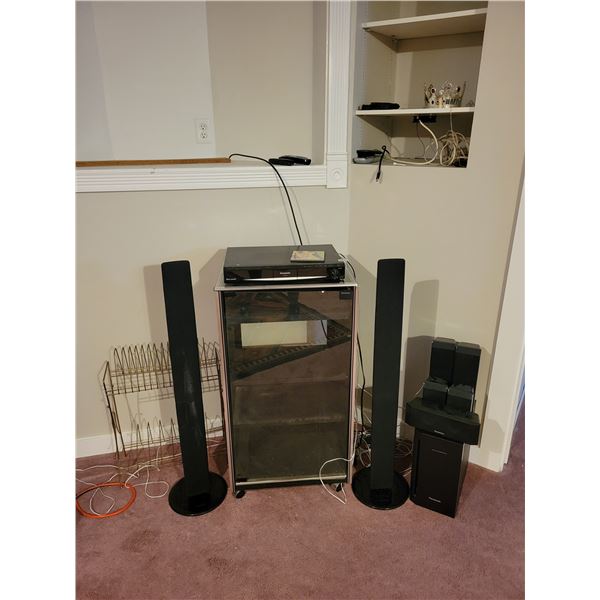 Samsung and Panasonic Stereo Equipment