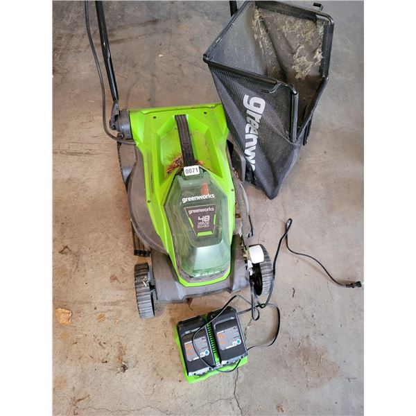Greenworks 48 Volt Lawn Mower