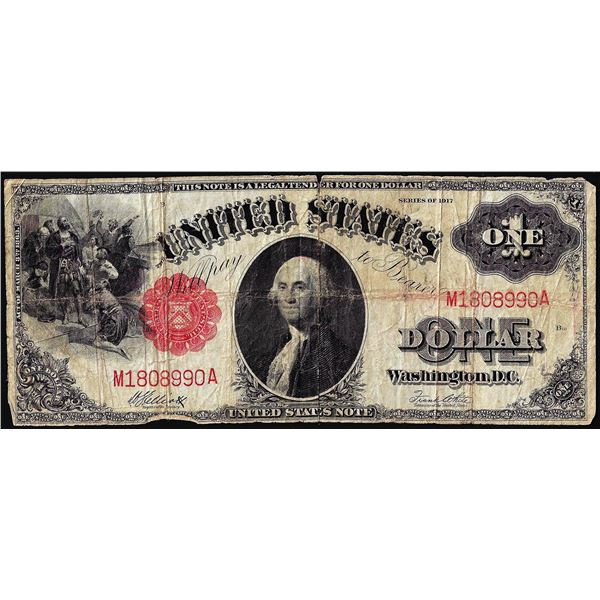 1917 $1 Legal Tender Note