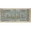 Image 2 : 1864 $20 The Confederate States of America Note