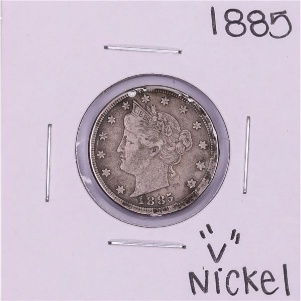 1885 Liberty V Nickel Coin
