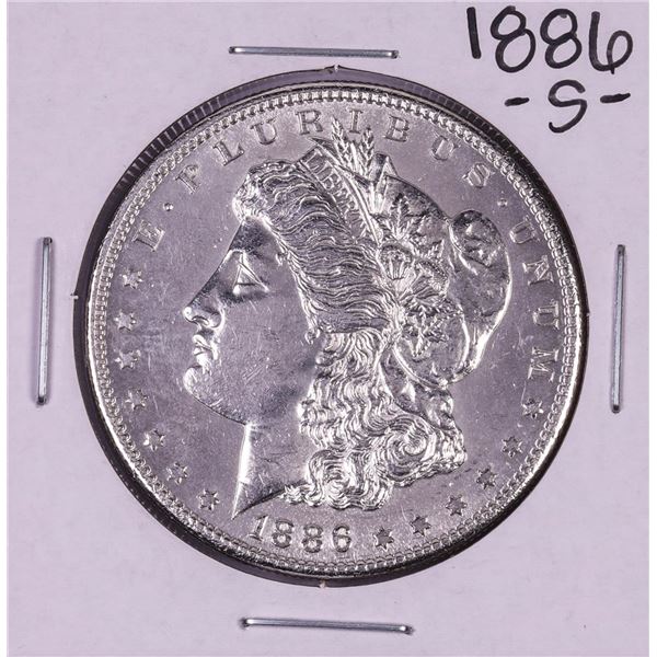 1886-S $1 Morgan Silver Dollar Coin