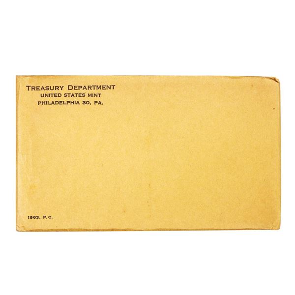 Unopened 1963 (5) Coin Proof Set in Envelope