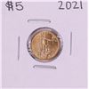 Image 1 : 2021 $5 American Gold Eagle Coin