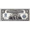 Image 1 : 1899 $2 Mini-Porthole Silver Certificate Note