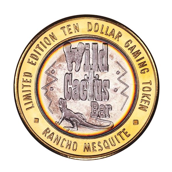 .999 Silver Rancho Mesquite Casino Nevada $10 Casino Limited Edition Gaming Token