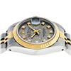 Image 4 : Rolex Ladies Two Tone Slate Grey Jubilee Diamond Datejust Wristwatch