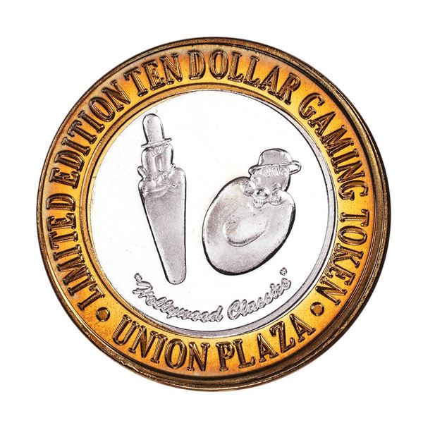 .999 Silver Union Plaza Las Vegas, Nevada $10 Casino Limited Edition Gaming Token