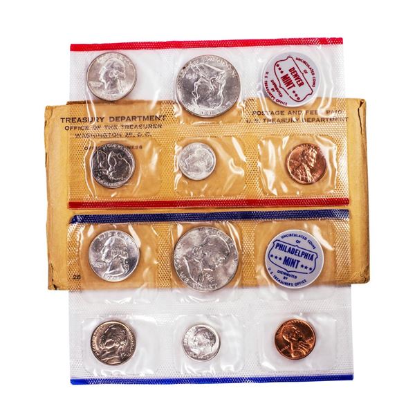 1961 P/D U.S. Mint (10) Coin Set