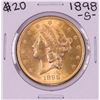 Image 1 : 1898-S $20 Liberty Head Double Eagle Gold Coin