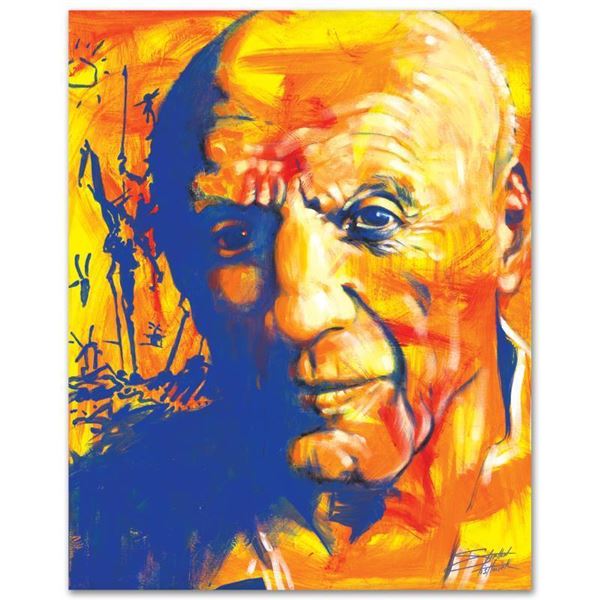 Stephen Fishwick "Picasso" Limited Edition Giclee On Canvas