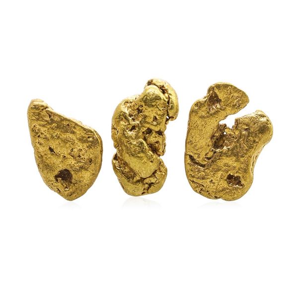 Lot of Gold Nuggets 4.00 Grams Total Weight