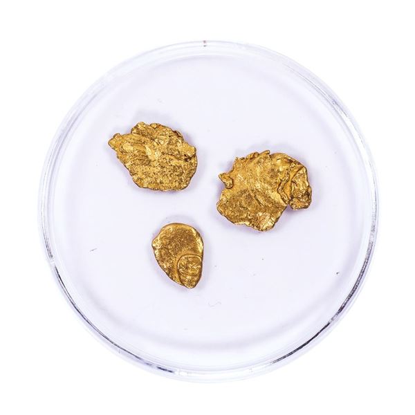 Lot of Gold Nuggets 1.85 Grams Total Weight