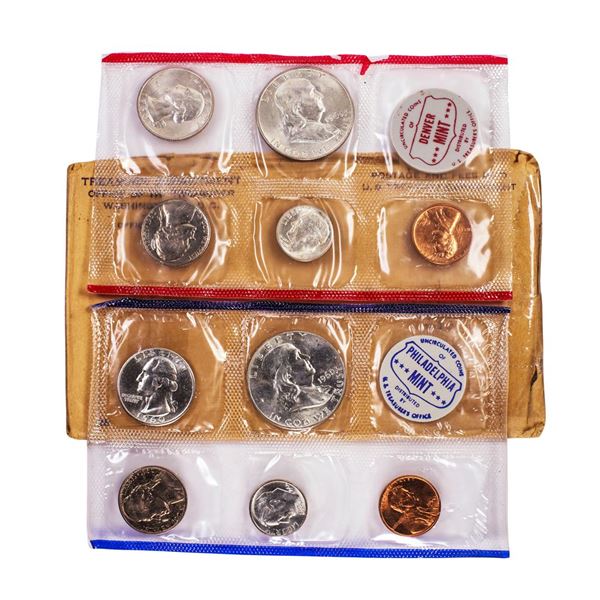 1960 P & D U.S. Mint (10) Coin Set