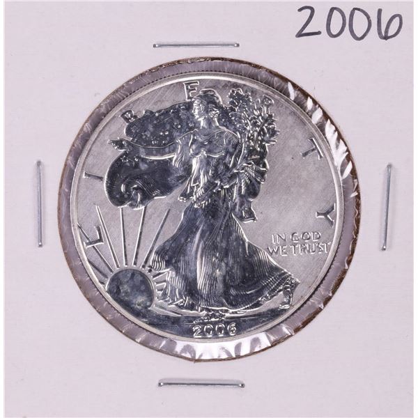 2006-P $1 Reverse Proof American Silver Eagle Coin
