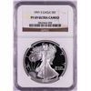 Image 1 : 1991-S $1 American Silver Eagle Coin NGC PF69 Ultra Cameo