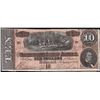 Image 1 : 1864 $10 The Confederate States of America Note
