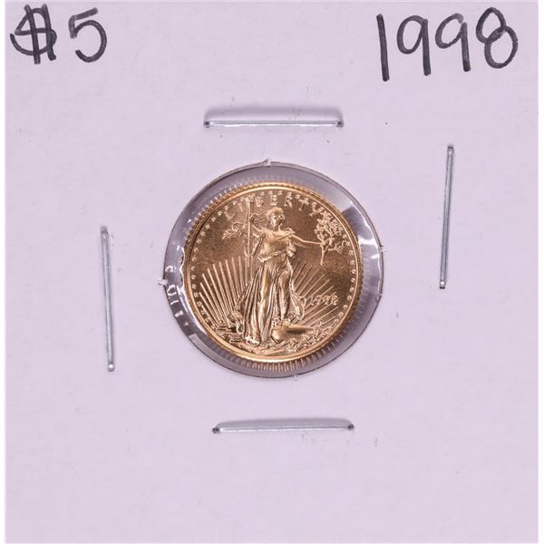 1998 $5 American Gold Eagle Coin