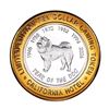 Image 1 : .999 Silver California Hotel Las Vegas Nevada $10 Casino Limited Edition Gaming Token