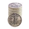 Image 1 : Roll of (20) 1942-1945 Walking Liberty Half Dollar Coins