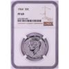 Image 1 : 1964 Proof Kennedy Half Dollar Coin NGC PF69