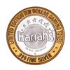Image 2 : .999 Silver Harrahs Reno, Nevada $10 Casino Limited Edition Gaming Token