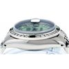 Image 9 : Rolex Ladies Stainless Steel Green Mother of Pearl Diamond Datejust Watch