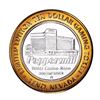 Image 2 : .999 Silver Peppermill Hotel Casino Reno, NV $10 Casino Limited Edition Gaming Token