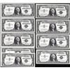 Image 1 : Lot of (9) 1957/1957A/1957B $1 Silver Certificate Star Notes