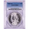 Image 1 : 1883-CC $1 Morgan Silver Dollar Coin PCGS MS65