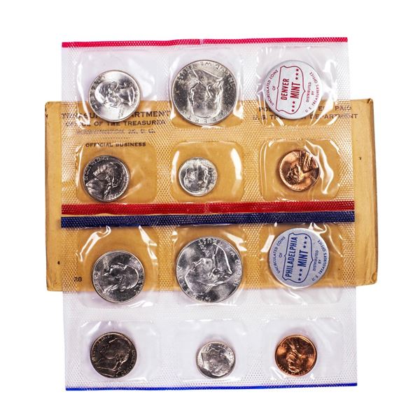 1960 P & D U.S. Mint (10) Coin Set