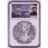 Image 1 : 2015 $1 American Silver Eagle Coin NGC MS70 First Releases