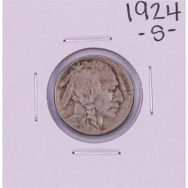 1924-S Buffalo Nickel Coin