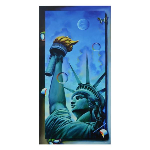 Ferjo "Standing Tall" Limited Edition Giclee On Canvas