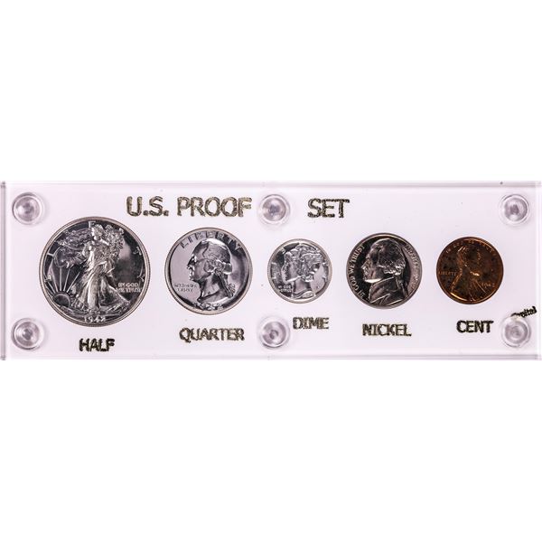 1942 (5) Coin Proof Set