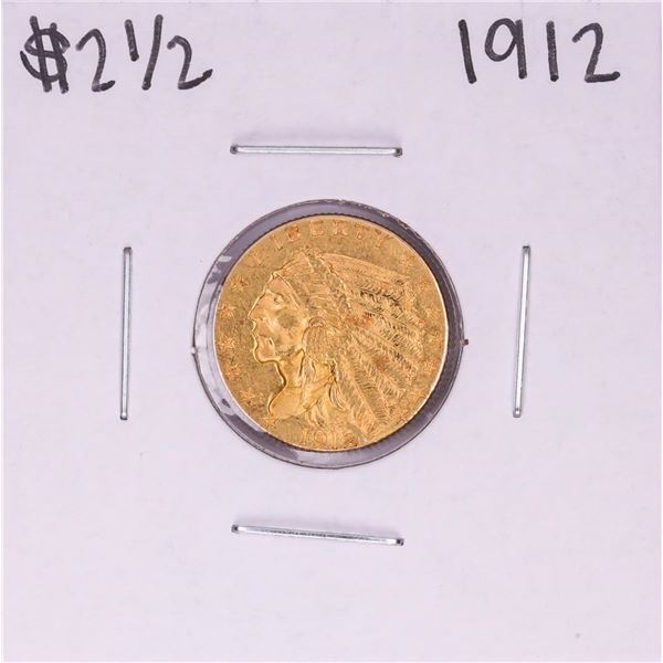 1912 $2 1/2 Indian Head Quarter Eagle Gold Coin