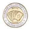 Image 1 : .999 Silver Casino Queen East St. Louis, IL $10 Limited Edition Gaming Token