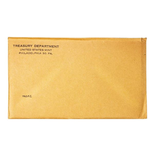 Unopened 1962 (5) Coin Proof Set in Envelope