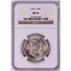Image 1 : 1951-S Franklin Half Dollar Coin NGC MS63