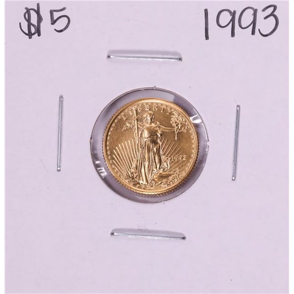 1993 $5 American Gold Eagle Coin