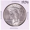 Image 1 : 1934 $1 Peace Silver Dollar Coin