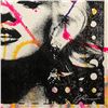 Image 2 : Rodgers "Marilyn Monroe" Original Mixed Media On Canvas